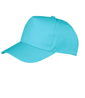 Result Headwear Result Boston 5 Panel Printers Cap in AQA