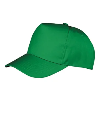 Result Headwear Result Kids Boston 5 Panel Printers Cap in KEL