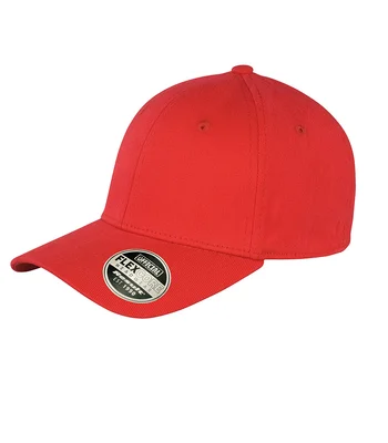 Result Headwear Result Kansas Flex Cap in RED
