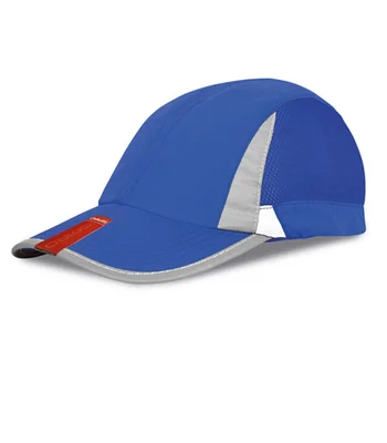 Result Headwear Spiro Sport Cap in BK/WH
