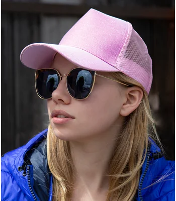 Result Headwear Result Core New York Sparkle Cap in BBP