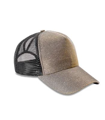 Result Headwear Result Core New York Sparkle Cap in GOL