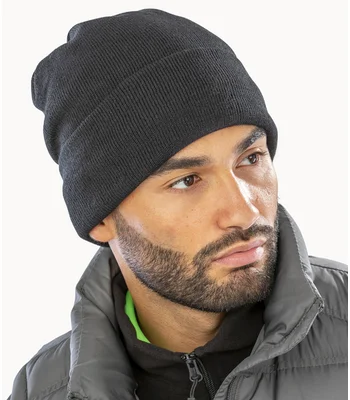 Result Winter Essentials Result Lightweight Thinsulate™ Hat in BLK