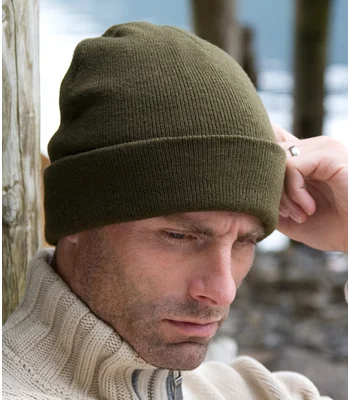 Result Winter Essentials Result Lightweight Thinsulate™ Hat in OLI