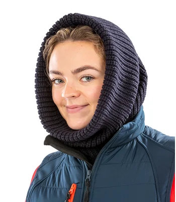 Result Winter Essentials Result Whistler Snood Hood in NAV