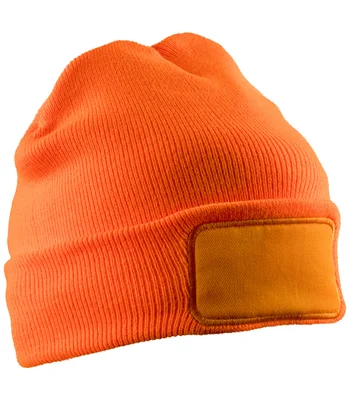 Result Genuine Recycled Result Genuine Recycled Thinsulate™ Printers Beanie in FLO