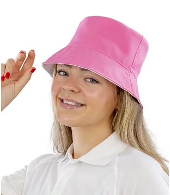 Result Genuine Recycled Result Genuine Recycled Core Reversible Bucket Hat in PI/WH