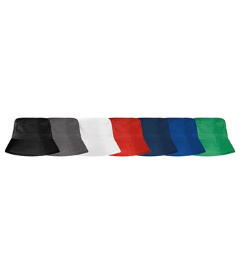 Result Recycled Result Core Recycled Bound Edge Bucket Hat in Red
