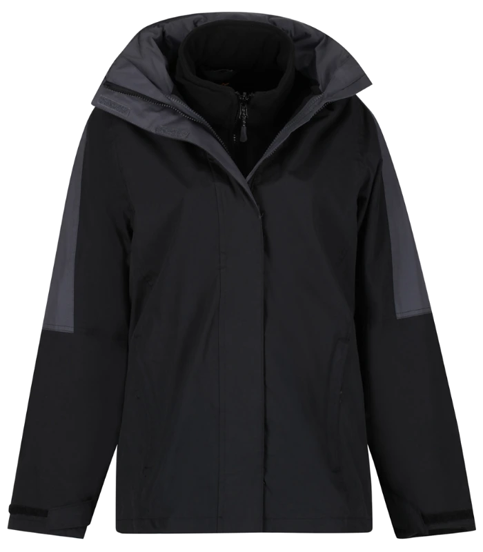 Regatta Professional Regatta Ladies Defender III 3-in-1 Jacket in BK/SE