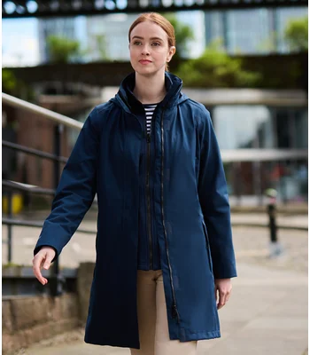 Regatta Professional Regatta Ladies Longline Kingsley 3-in-1 Jacket in NAV