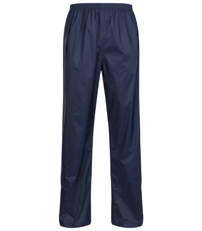 Regatta Professional Regatta Pro Packaway Waterproof Breathable Overtrousers in NAV