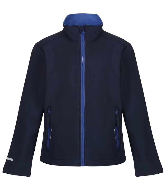 Regatta Professional Regatta Kids Ablaze Soft Shell Jacket in BK/BK