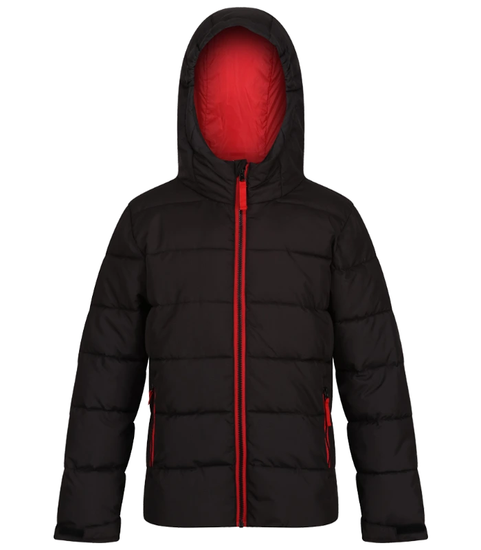 Regatta Professional Regatta Kids Scholar Thermal Jacket in BK/CS