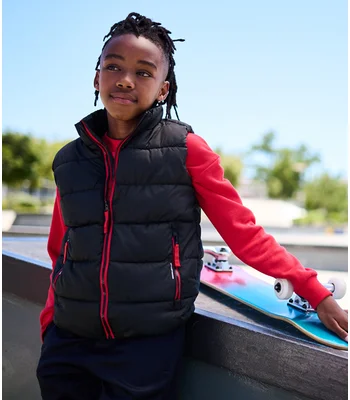 Regatta Professional Regatta Kids Scholar Thermal Bodywarmer in BK/CS