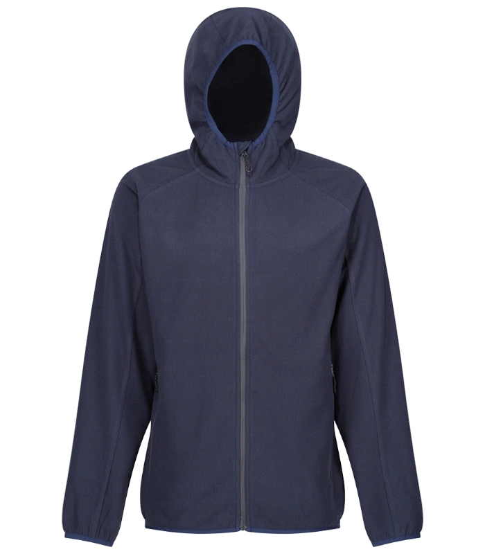 Regatta Professional Regatta Navigate Full Zip Hooded Fleece Jacket in NV/SE