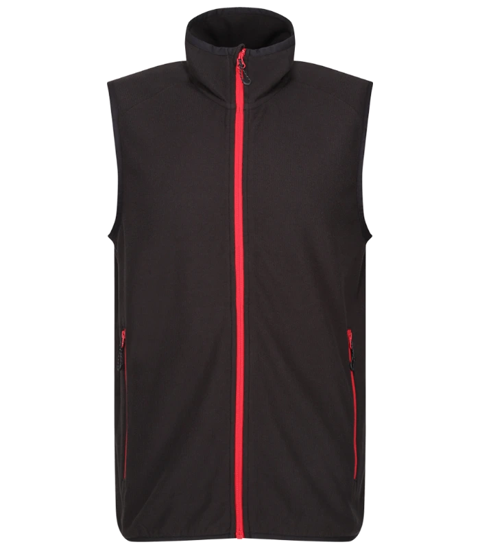 Regatta Professional Regatta Navigate Fleece Bodywarmer in BK/CS