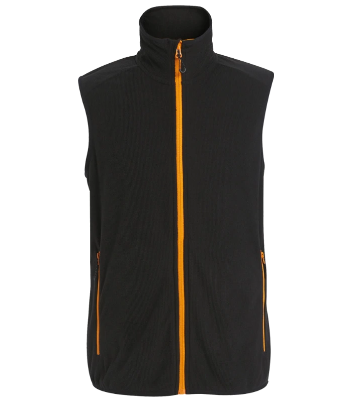 Regatta Professional Regatta Navigate Fleece Bodywarmer in BK/OP