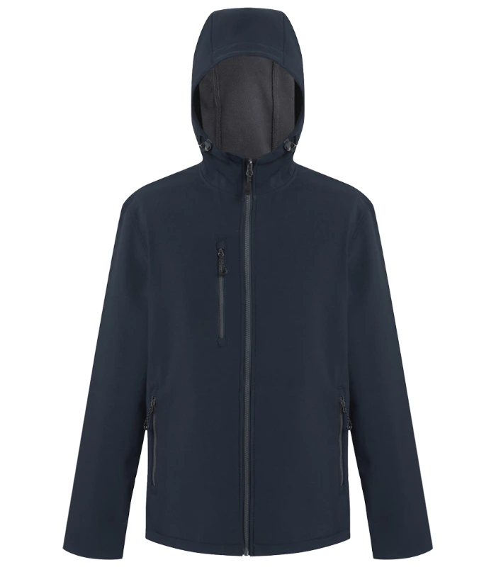 Regatta Professional Regatta Navigate Two Layer Hooded Soft Shell Jacket in NV/SE