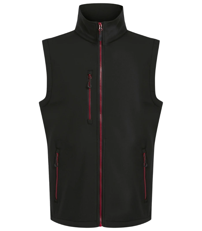 Regatta Professional Regatta Navigate Two Layer Soft Shell Bodywarmer in BK/CS