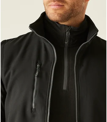 Regatta Professional Regatta Navigate Two Layer Soft Shell Bodywarmer in BK/CS
