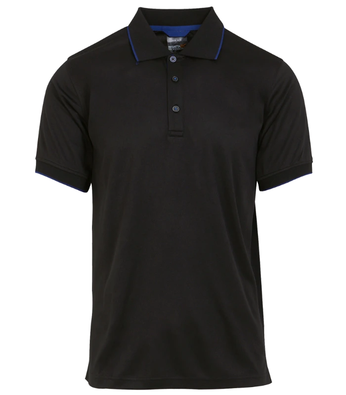 Regatta Professional Regatta Navigate Polo Shirt in BK/NR