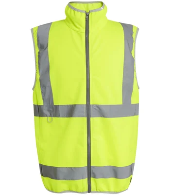 Regatta High Visibility Regatta High Visibility Pro Full Zip Gilet in YEL