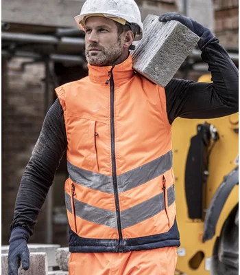Regatta High Visibility Regatta High Visibility Pro Bodywarmer in OR/NV