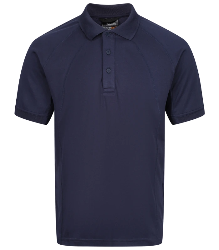 Regatta Professional Regatta Coolweave Piqué Polo Shirt in NAV