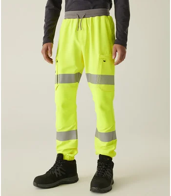 Regatta High Visibility Regatta High Visibility Prolite Stretch Jog Pants in Orange
