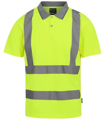 Regatta High Visibility Regatta High Visibility Pro Contract Polo Shirt in YEL