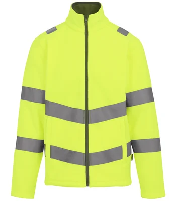 Regatta High Visibility Regatta High Visibility Pro Contract Thor Fleece Jacket in YEL