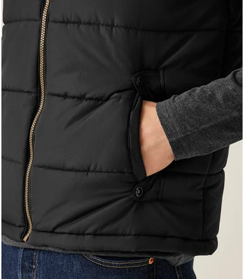 Regatta Professional Regatta Altoona Padded Bodywarmer in BK/BK