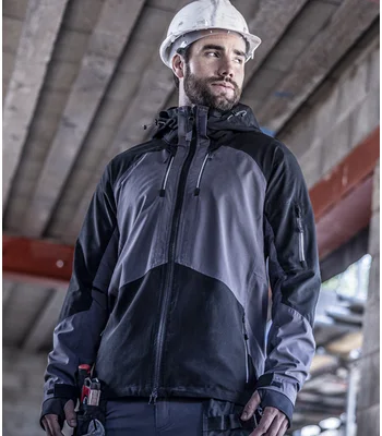 Regatta Professional Regatta 4TEX Stretch Waterproof Shell Jacket in SL/BK