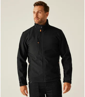 Regatta Professional Regatta Thermogen Powercell 5000 Heated Soft Shell Jacket in B/MMO