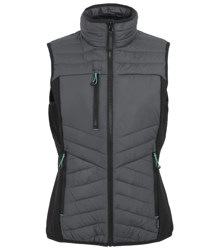 Regatta Professional Regatta Ladies Ada Hybrid Bodywarmer in GRE
