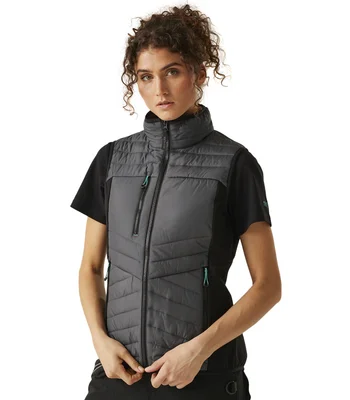 Regatta Professional Regatta Ladies Ada Hybrid Bodywarmer in GRE