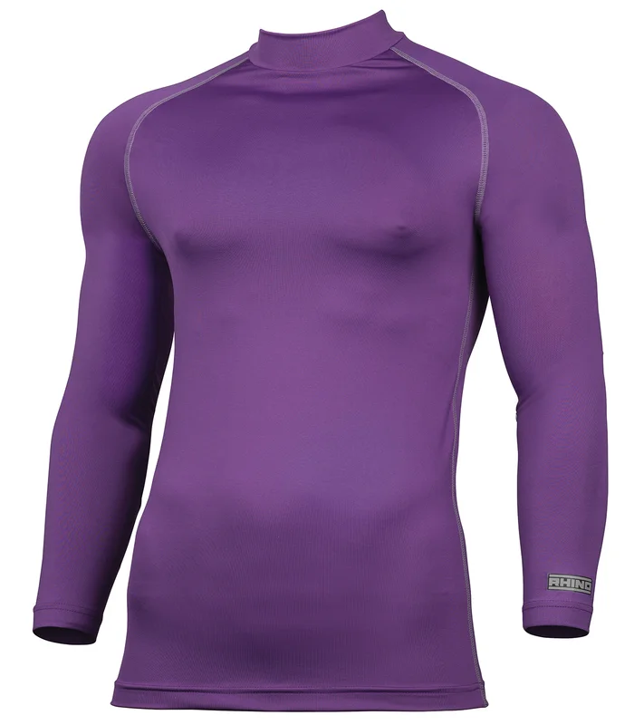 Rhino Rhino Rhino baselayer long sleeve in Purple
