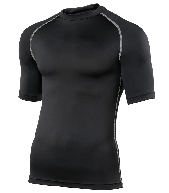 Rhino Rhino Rhino baselayer short sleeve in Black