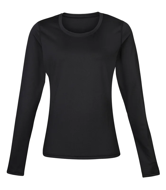 Rhino Rhino Women's Rhino baselayer long sleeve in Black