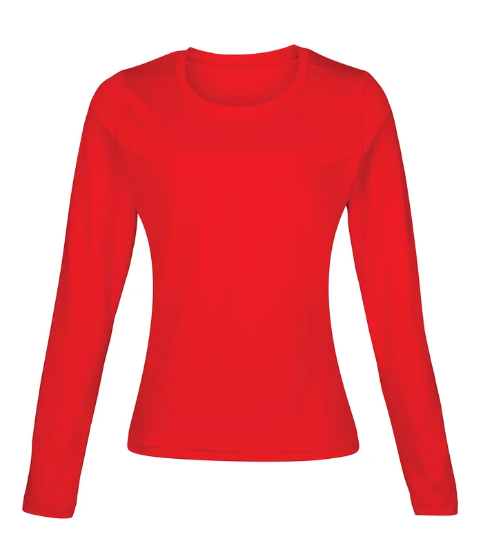 Rhino Rhino Women's Rhino baselayer long sleeve in Red