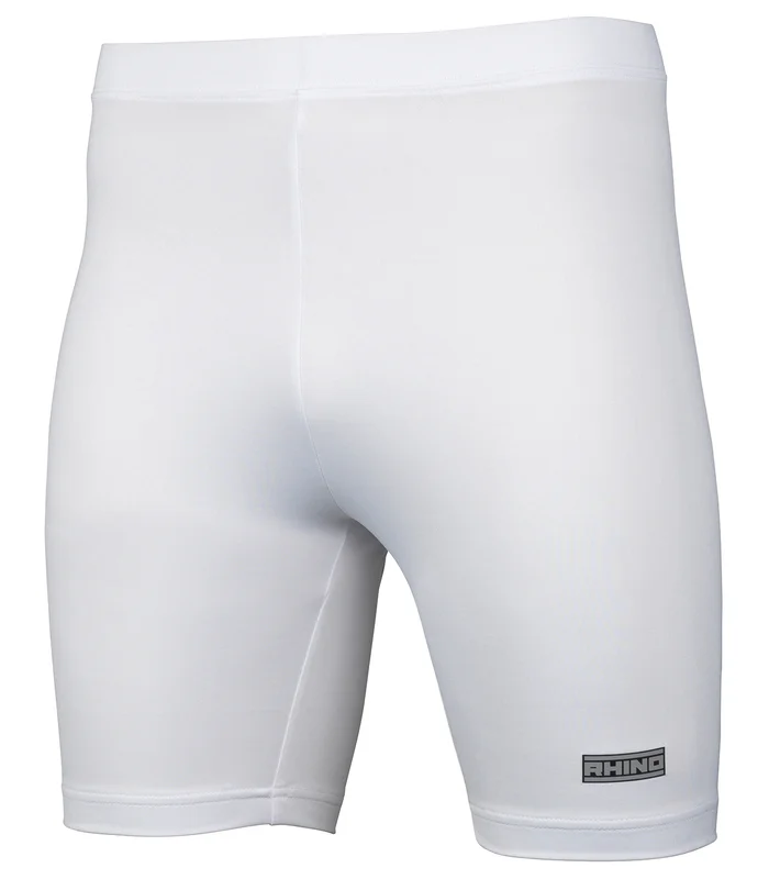 Rhino Rhino Rhino baselayer shorts in White