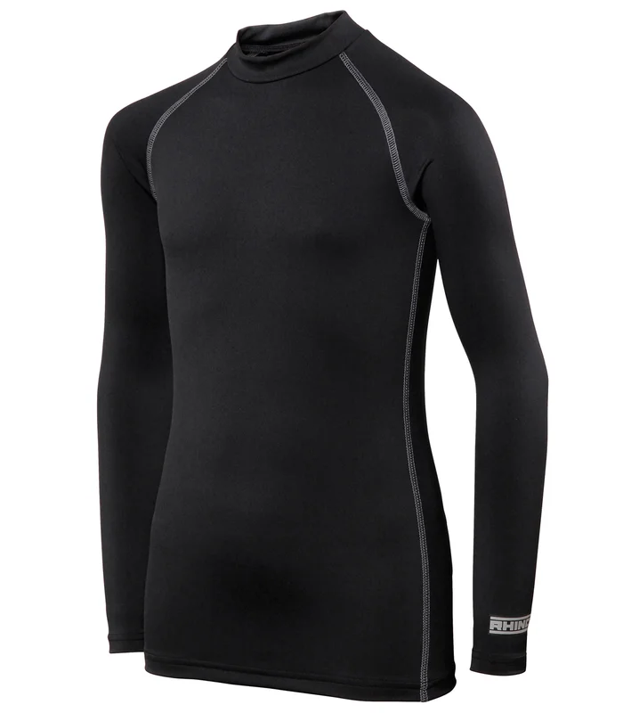 Rhino Rhino Rhino baselayer long sleeve - juniors in Black