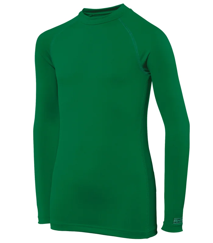 Rhino Rhino Rhino baselayer long sleeve - juniors in Bottle Green