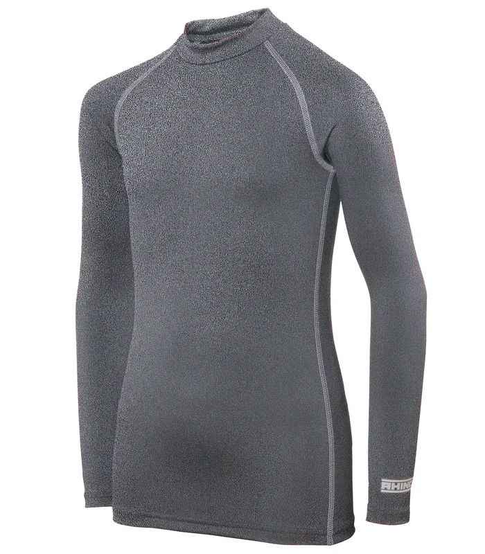 Rhino Rhino Rhino baselayer long sleeve - juniors in Heather Grey