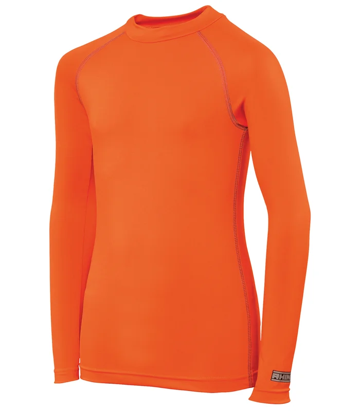 Rhino Rhino Rhino baselayer long sleeve - juniors in Orange