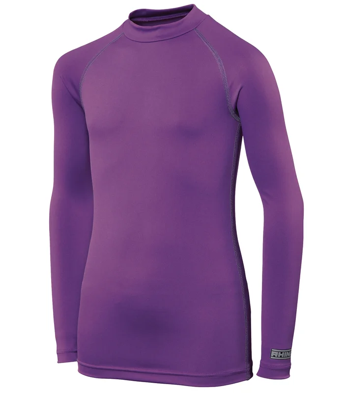 Rhino Rhino Rhino baselayer long sleeve - juniors in Purple