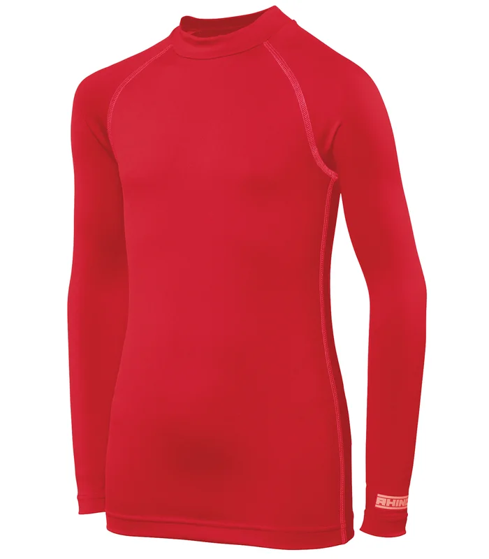 Rhino Rhino Rhino baselayer long sleeve - juniors in Red