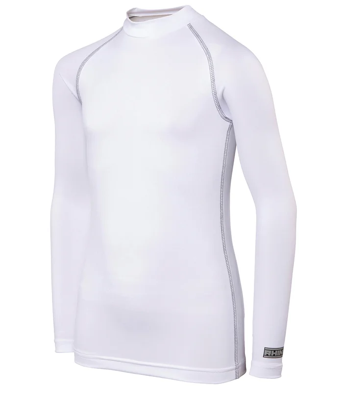 Rhino Rhino Rhino baselayer long sleeve - juniors in White