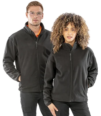 Result Urban Result Urban Extreme Climate Stopper Fleece Jacket in BLK