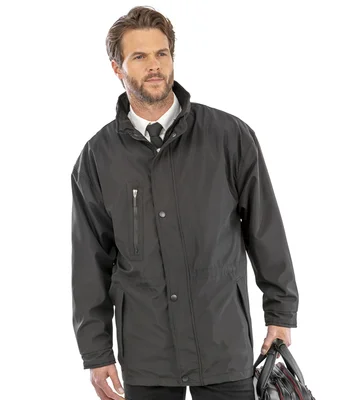 Result Result City Executive Jacket in BLK